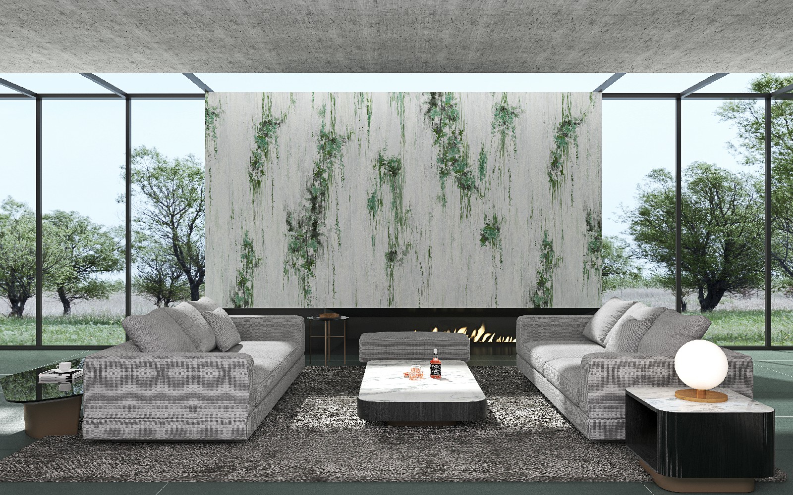 9Y926163E-H1-H2-H3-H4_春意盎然_4面_左右無(wú)限連紋_效果圖