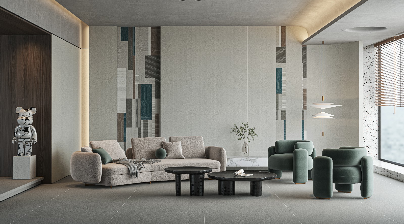 9Y926W177E_布拉諾-淺灰_1面_混鋪_效果圖