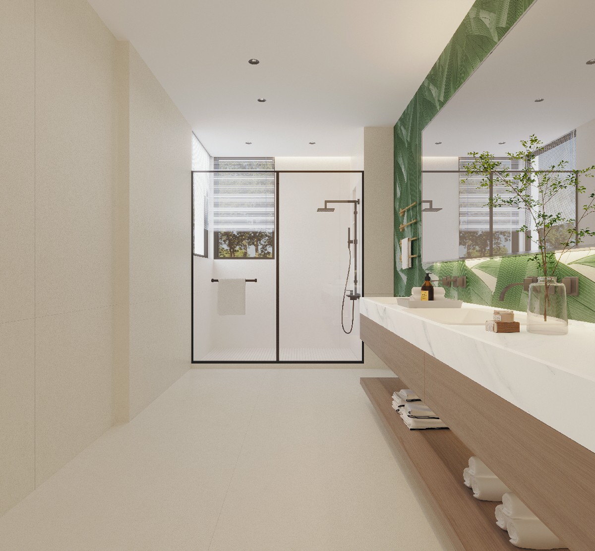 9Y918132C-H(132C-H)極光綠花片1面-混鋪(細啞面+深刻工藝）效果圖