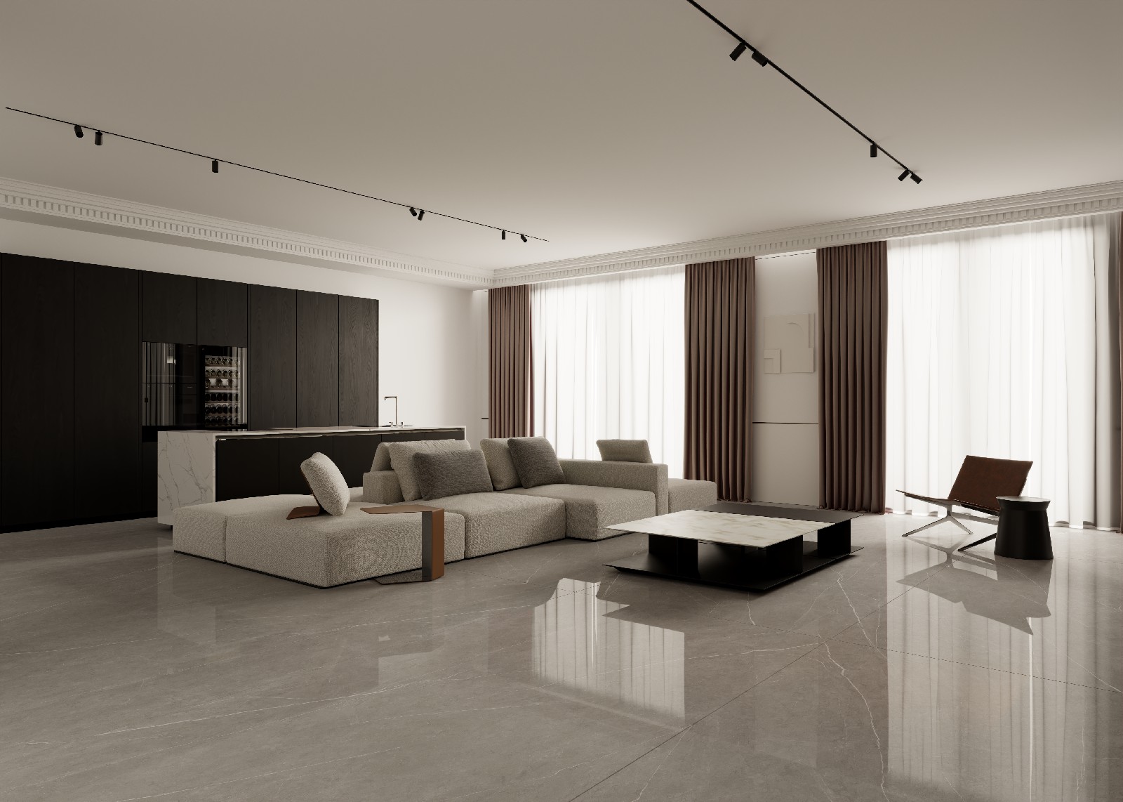 12S1632310A-阿瑪尼淺灰-1面上下左右無限連紋-Lukas