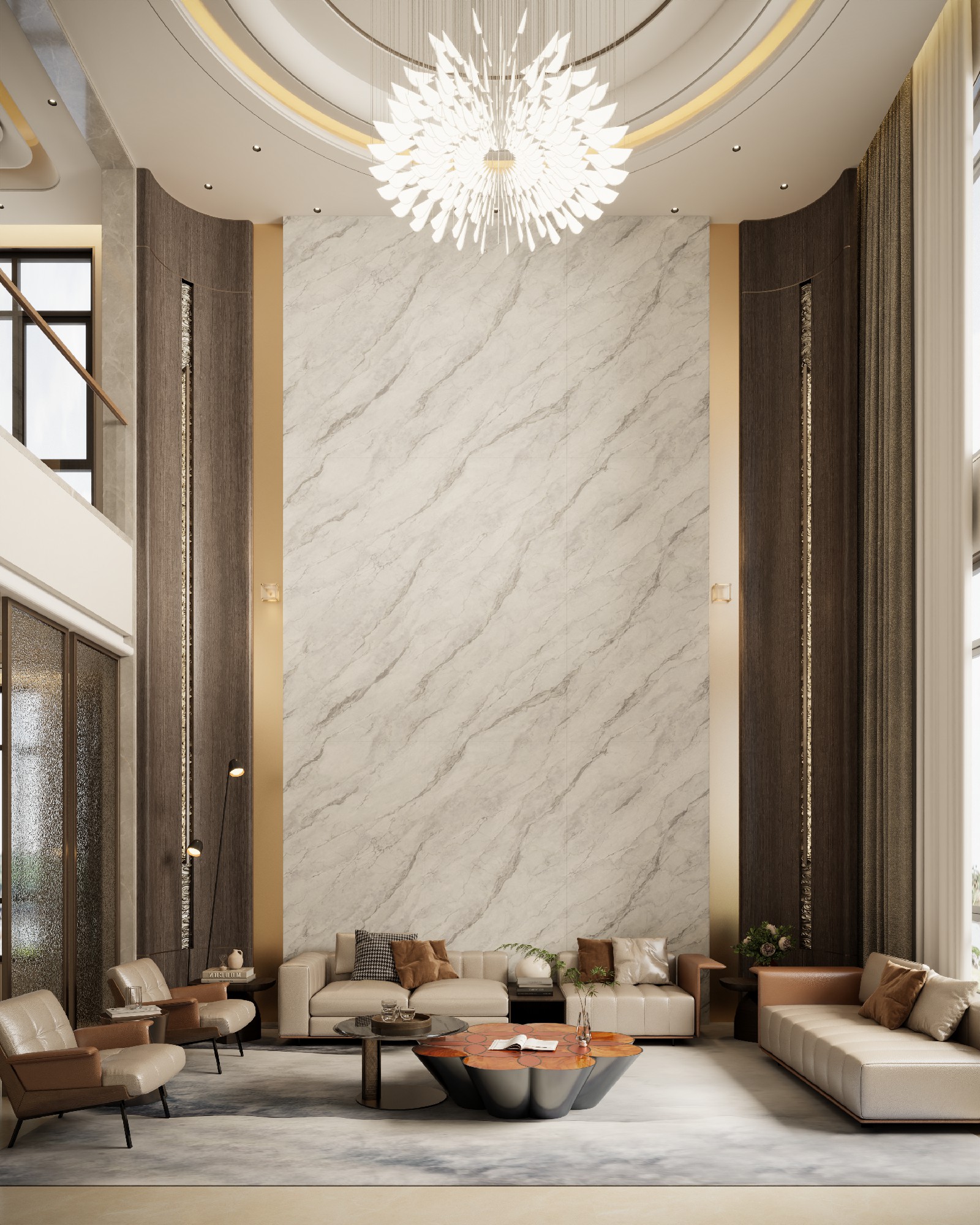 9V124005A-香雪灰-3面上下左右任意無限連紋-Lukas