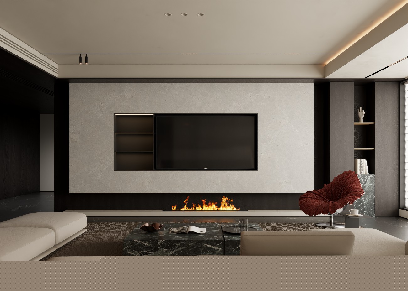 12ZM1227301A-B096-薩爾斯堡淺灰-1面混鋪