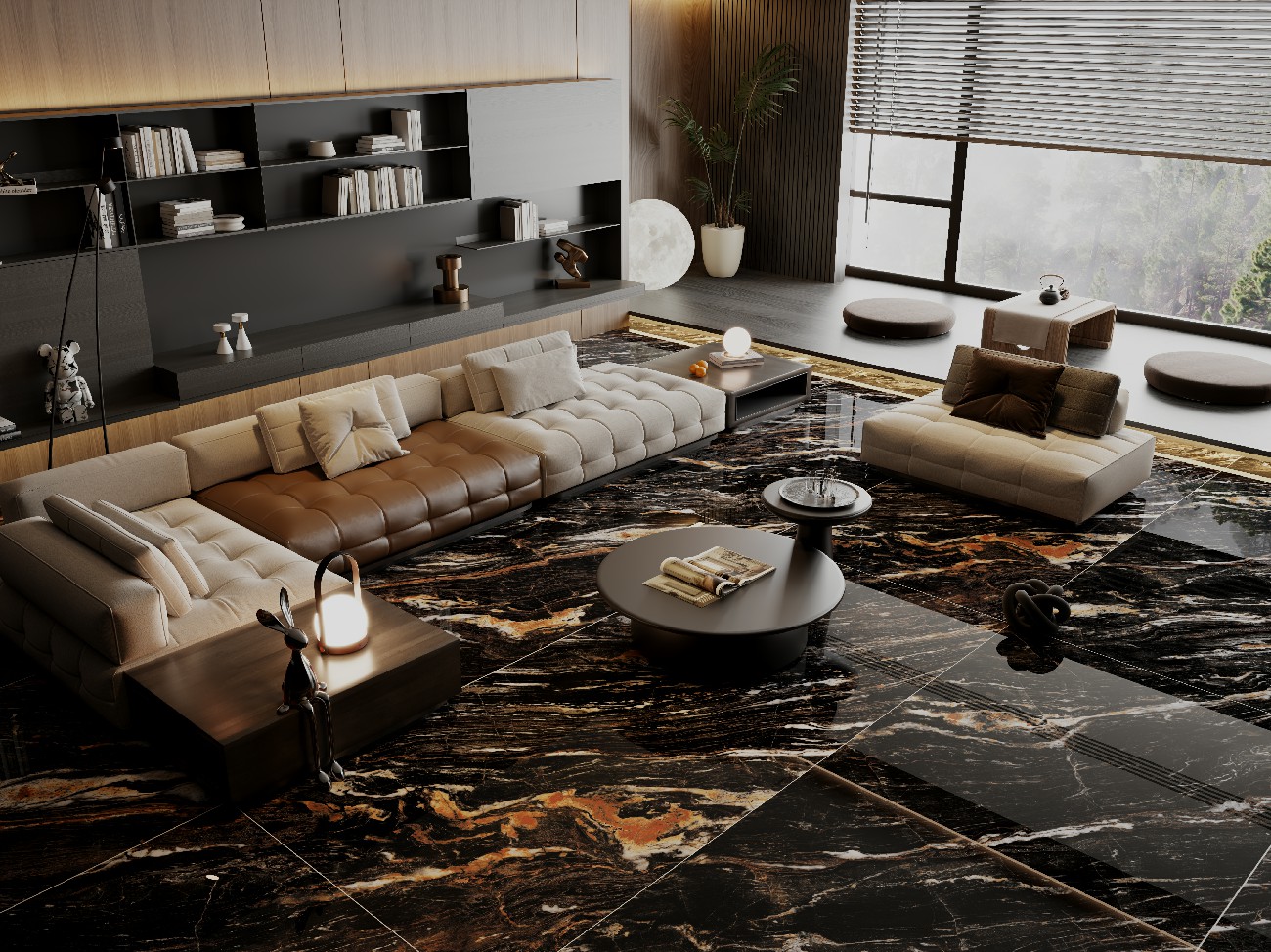 12S127946DH-B214-黑鑾金-3面混鋪效