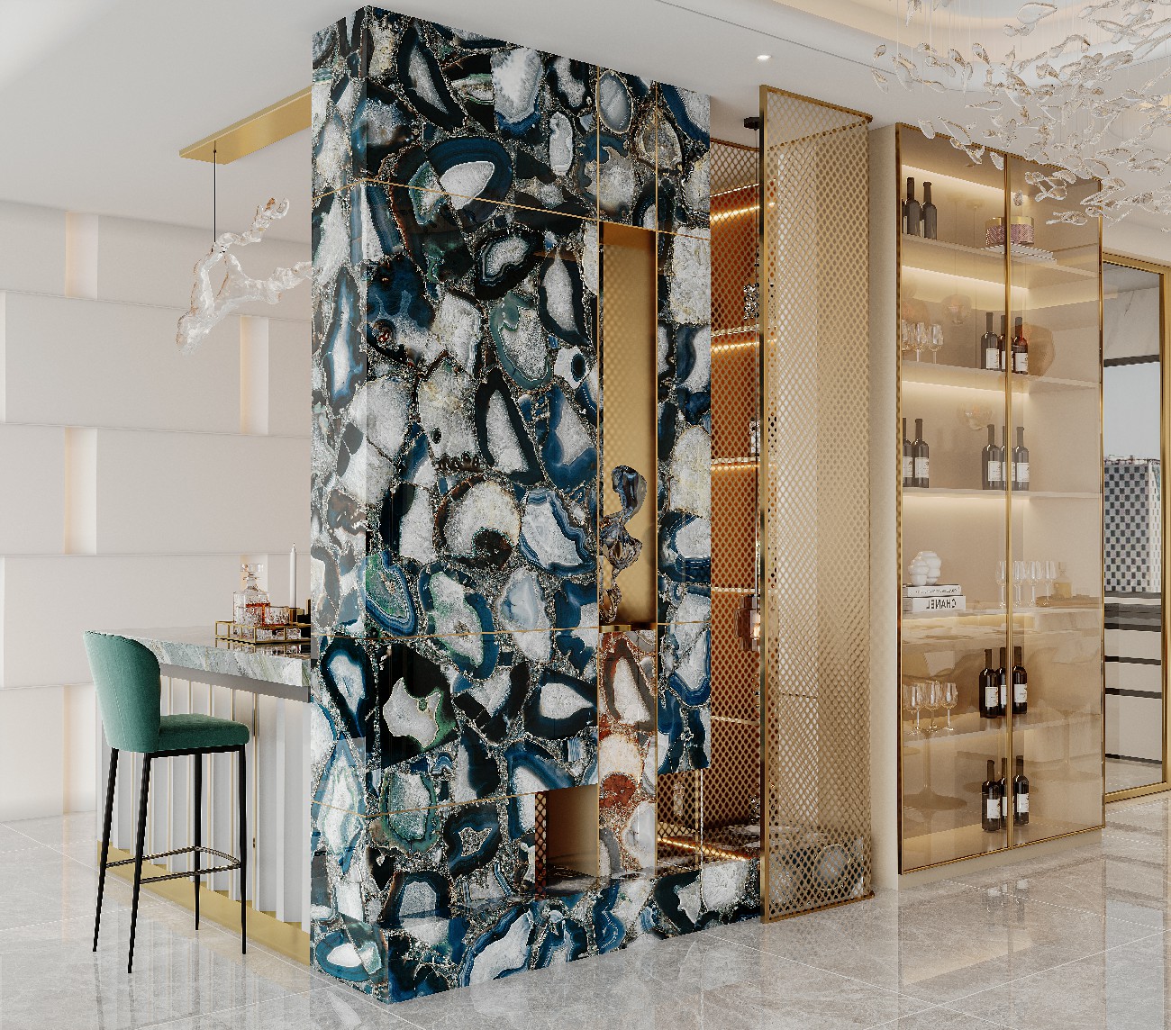 12S1832527C-藍瑪瑙-1面混鋪-波