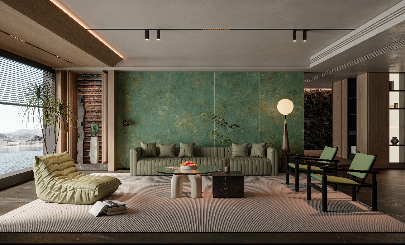 6XG1228-115-火山綠-3面混鋪-波-應(yīng)用