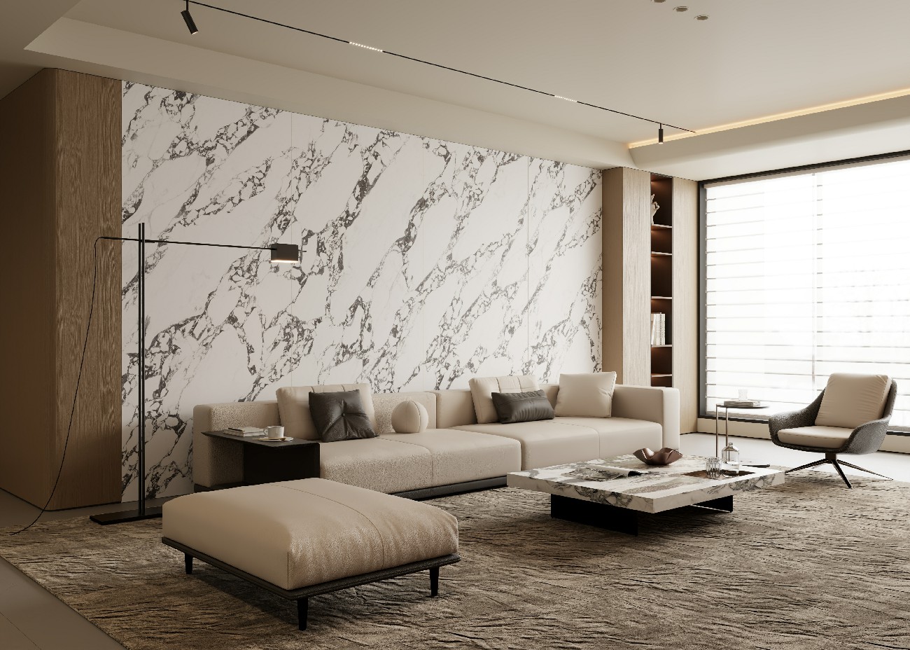 6FP1228-303-寶格麗白-3面上下左右無(wú)限連紋（同款9S1224ZS513A改尺寸工藝）-LUKAS