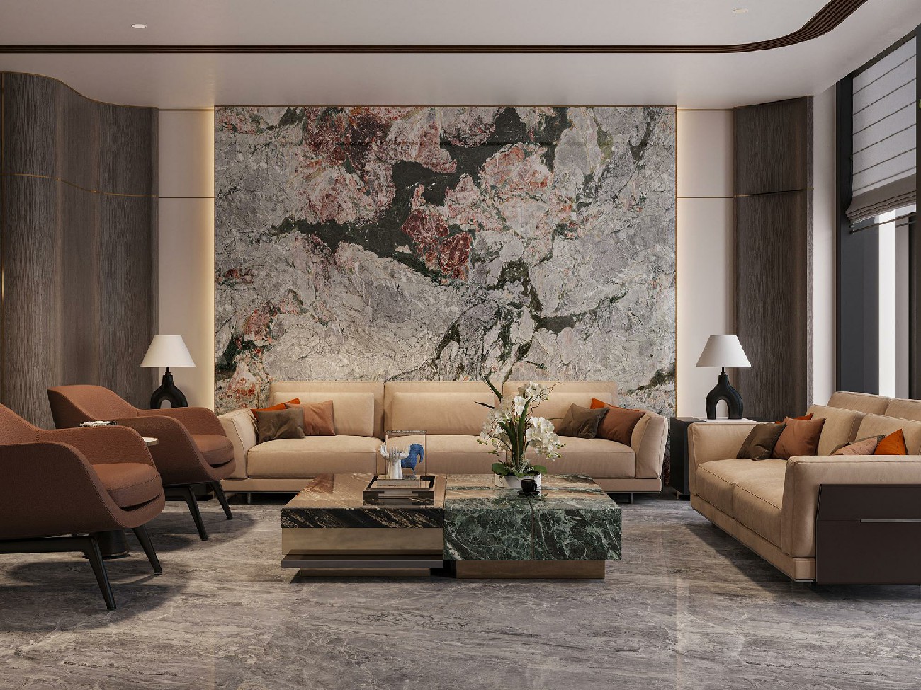 9S1227LT030C-1-2-3極品四季粉綠-3面上下左右無限連紋1