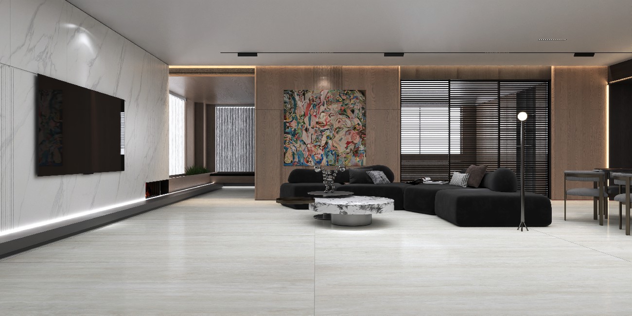 9Y1227LT322A-羅馬洞石-米黃-3面混鋪-成