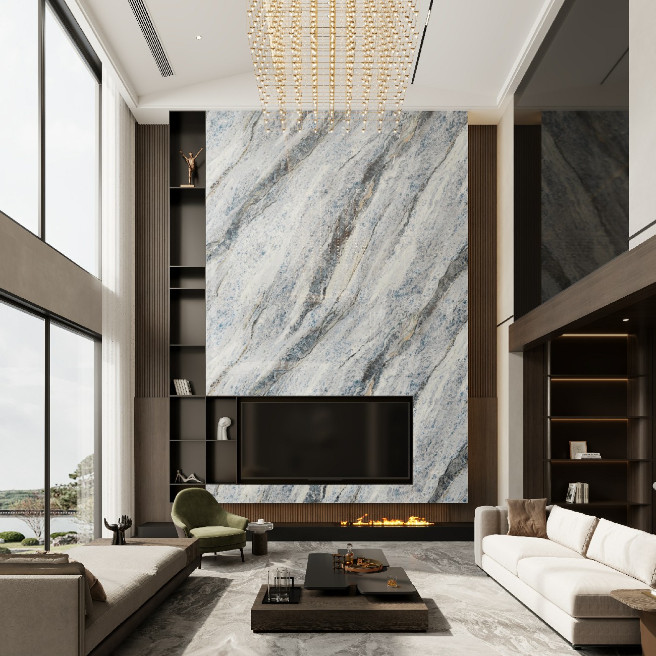 9LG927-007-1-2-3-4意大利藍(lán)水晶-4面上下左右無限連紋-lukas