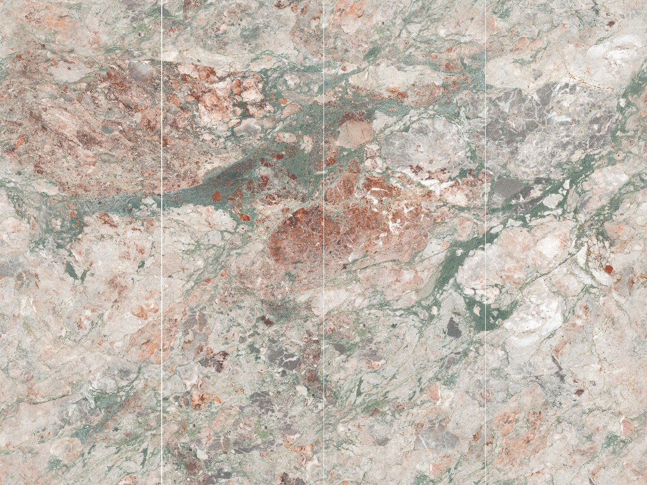 9LG927-025-1-2-3-4四季粉綠-4面上下左右無限連紋