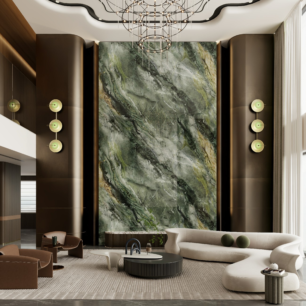 9LG927-042-1-2-3-4愛沙尼亞綠-4面上下左右無限連紋-lukas