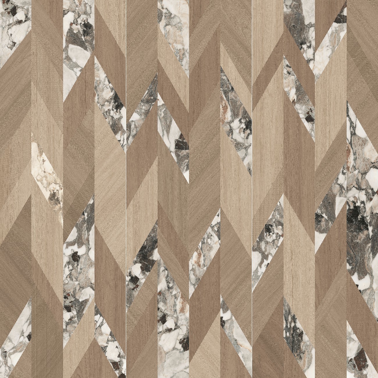 9GD927-441木與石拼花2-3面混鋪