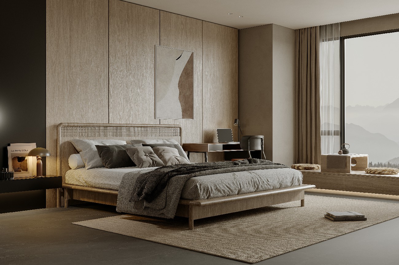 9GD927-437-南美柚木-原木色-4面混鋪-波