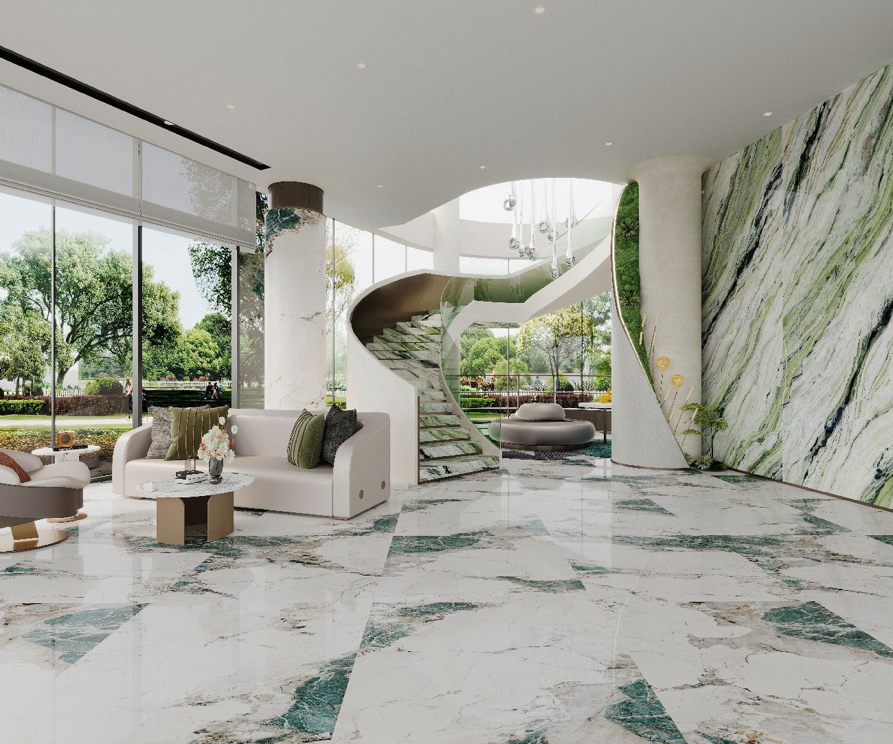 9LG1218-016-蒂芙尼綠-6面混鋪-波