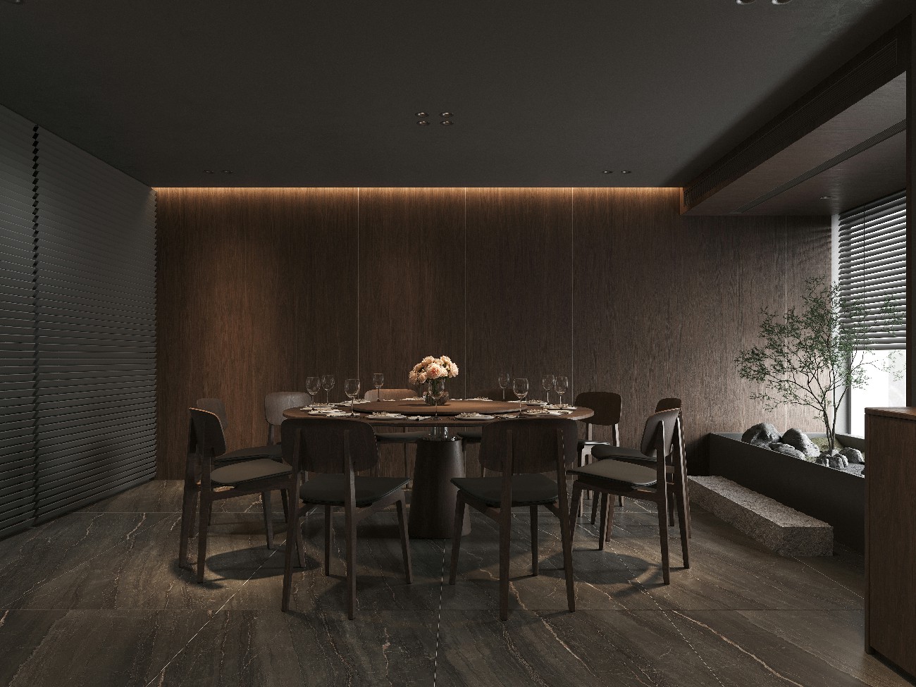 163C-南美柚木-深實(shí)木色-8面混鋪-t