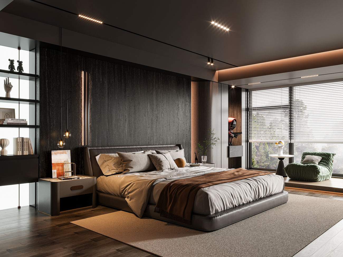 9DM1227-625西班牙黑洞-3面混鋪-波