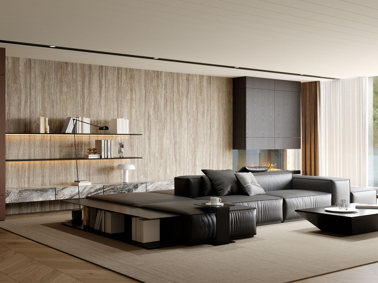 12DM1227-674米蘭咖洞-3面混鋪-波