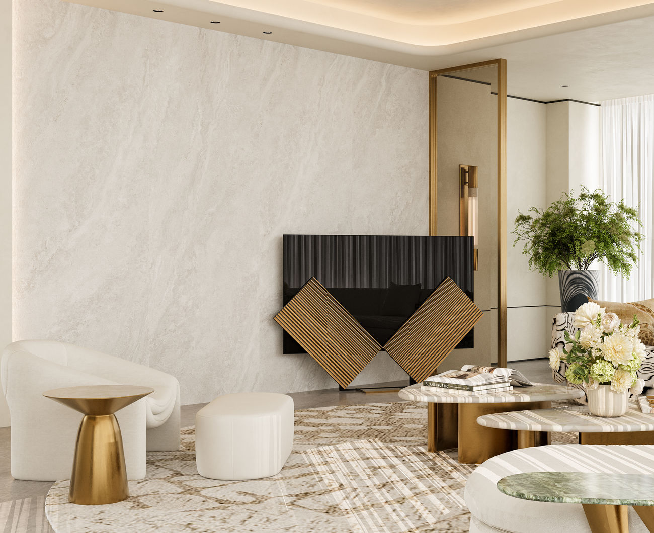 9GSM927-653-瓦倫洞石-米白-4面混鋪-波